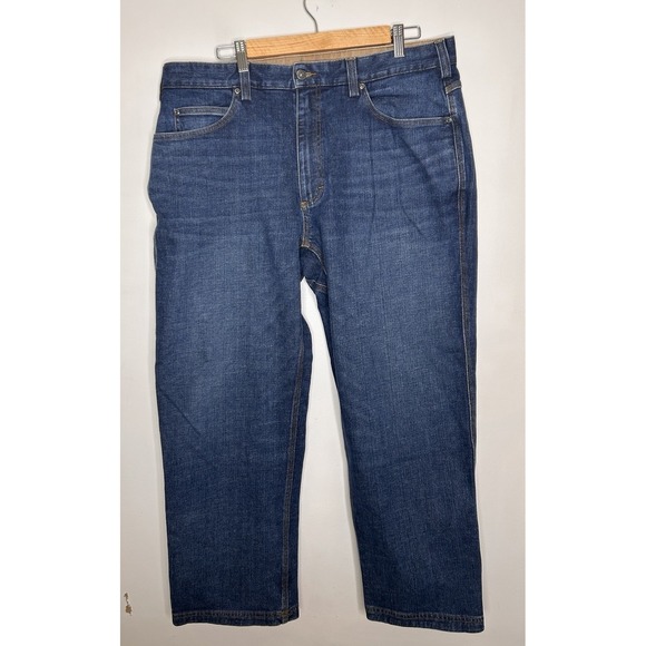 Duluth Trading Co. Other - Duluth Trading Co Flex Ballroom Men's Blue Denim Jeans Relaxed Straight Stretch